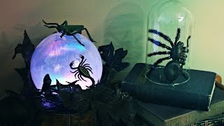 Halloween Witchs Crystal Ball Decoration  Halloween DIY Crafts  Props [upl. by Lonna563]