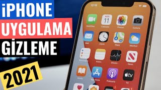 iPHONE UYGULAMA GİZLEME SAKLAMA [upl. by Knowle]