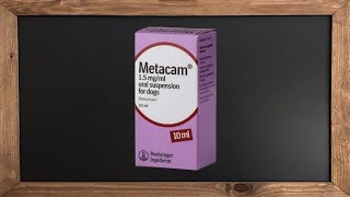 Meloxicam Metacam [upl. by Mercola]