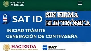 Genera o Recupera tu CONTRASEÑA de RFC sin FIRMA ELECTRÓNICA o CORREO REGISTRADO ENERO 2023 [upl. by Edasalof]