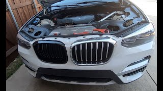 HOW TO REMOVE AND INSTALL BLACK KIDNEY GRILLE BMW X3 X5 IN A FEW MINUTES DECHROME KIDNEY GRILLE [upl. by Vally]