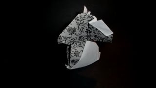 Origami Koala Bear easy  Tutorial HD [upl. by Ennirroc]