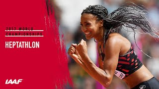 Heptathlon Final  IAAF World Championships London 2017 [upl. by Koerlin]