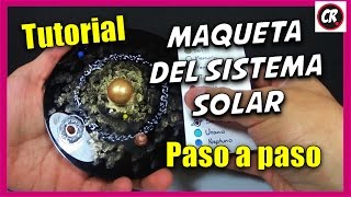 MAQUETA DEL SISTEMA SOLAR  Cómo hacerla paso a paso [upl. by Azriel547]