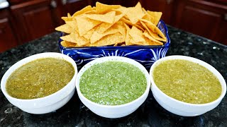 How to make The BEST Salsa Verde Recipe  Boiled Fresh or Roasted Salsa [upl. by Odrick]