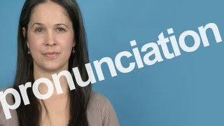 How to Pronounce PRONUNCIATION in American English [upl. by Acsirp]