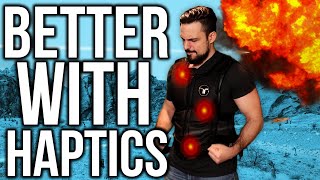 VR is BETTER with Haptics  bHaptics x40 Tactsuit Review [upl. by Rosamond522]