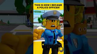 This Is How I Became a Police Officer😎🎵 adoptme roblox robloxshorts [upl. by Tterej]