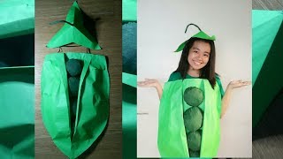 DIY NUTRITION MONTH COSTUME IDEAS  SNOW PEA [upl. by Tija]