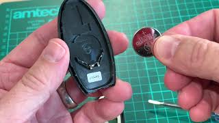 Nissan Navara NP300 Key Fob Battery Replacement [upl. by Gore]