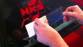 Vinyl Sticker Decal Installation Steps Tips amp Tricks Troubleshooting [upl. by Atalanti]