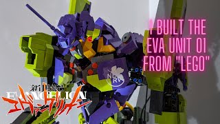 I Built The Eva Unit 01 From Lego  Super 18K Bricks Neon Genesis Evangelion Build Review [upl. by Acissj320]