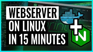 Install a webserver on Linux in 15 minutes [upl. by Aehs]