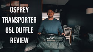 Osprey Transporter Duffel 65L Review [upl. by Ayinat]