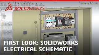 First Look SOLIDWORKS Electrical Schematic [upl. by Romine941]