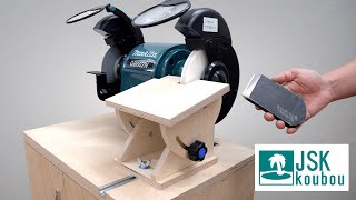 Bench Grinder Tool Sharpening Jig [upl. by Hefter]