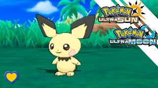 HOW TO GET Pichu in Pokémon Ultra Sun and Ultra Moon [upl. by Toffic207]