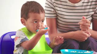 Assist Children in Learning How to Feed Themselves [upl. by Demodena]