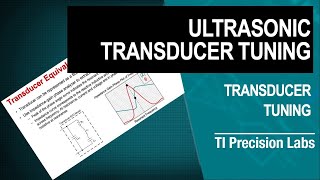 Ultrasonic transducer tuning [upl. by Prakash789]