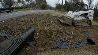 Installing a driveway entrance [upl. by Enilav]