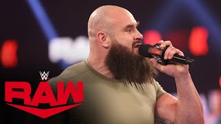 Braun Strowman demands a WWE Championship Match Raw Feb 22 2021 [upl. by Alcock651]