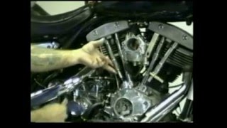 Harley ShovelHead pushrod adjustment [upl. by Nuahsyt420]