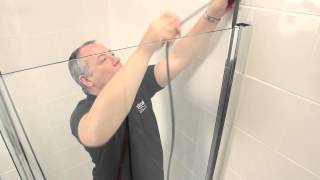 Mira Leap Sliding Door Shower Enclosure StepByStep Installation [upl. by Bean]