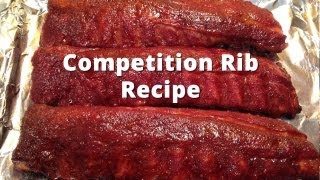 Competition Rib Recipe  HowToBBQRight Baby Back Rib Method [upl. by Lav]