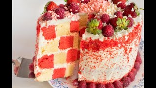 Checkerboard Cake you will love this dessert [upl. by Cummins]