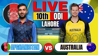 🔴 Live Afghanistan vs Australia 10th ODI Live Match Score today  AFG vs ENG Cricket  CT 2025 [upl. by Scever]