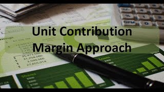 CVP Breakeven Unit Contribution Margin Approach [upl. by Malcolm]