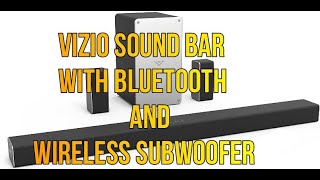 VIZIO SmartCast 5 1 Wireless Soundbar SB3651 [upl. by Burke]