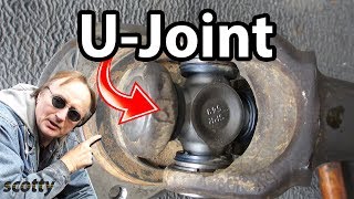 How to Fix a Car that Shakes When Accelerating U Joint [upl. by Aneerb]