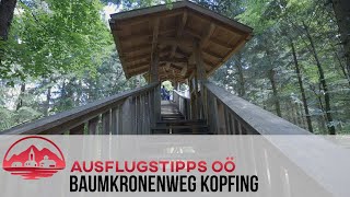 Ausflugstipps OÖ  Baumkronenweg Kopfing [upl. by Acsehcnarf]