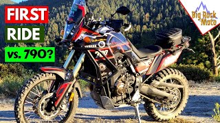 First Ride Vlog Yamaha Tenere 700  Blowing Away Expectations [upl. by Ashraf43]