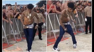 Blueface Reinvents The Crip Walk Does C Walk Better Than Ever [upl. by Eitra265]