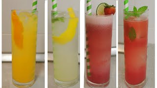 4 REFRESCOS CASEROS  Naturales🍹 [upl. by Savinirs]