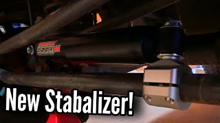 Teraflex Steering Stabilizer and Relocation Bracket  Product Install [upl. by Nagirrek60]