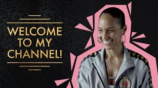 Alicia Keys Welcome to My Channel [upl. by Nohsram]