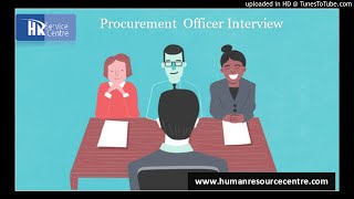 Procurement Officer Interview [upl. by Nidorf]