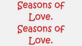 Seasons of love Lyrics [upl. by Cheyney162]