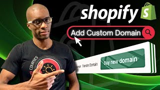 How To Add A Custom Domain To Shopify [upl. by Znieh]