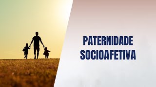 Paternidade socioafetiva [upl. by Arva]