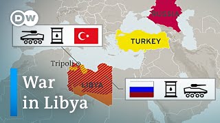 Libya war explained Key players and affiliations  DW News [upl. by Anaiv878]