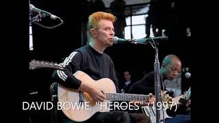 DAVID BOWIE quotHEROESquot live 1997 [upl. by Iegres]