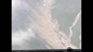 kedarnath disaster View fromheli 22062013 [upl. by Absa]