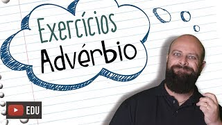 Exercícios de Advérbio Prof Noslen [upl. by Adnala378]