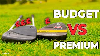 £50 vs £150  BUDGET VS PREMIUM GOLF WEDGE TEST [upl. by Ocirnor461]