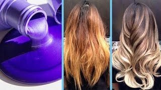 Como Matizar tu cabello con Shampoo morado [upl. by Erik]