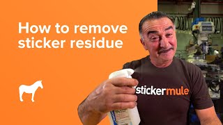 How to remove sticker residue [upl. by Jemina38]